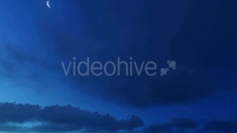 Time lapse Night Sky and Clouds Videohive 19285822 Motion Graphics Image 10