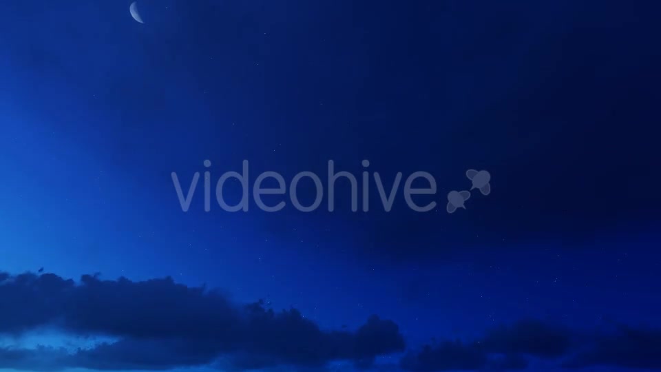 Time lapse Night Sky and Clouds Videohive 19285822 Motion Graphics Image 11