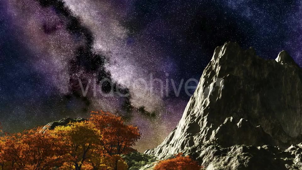 Time Lapse Of Night Sky Stars 2 Videohive 15784509 Motion Graphics Image 5