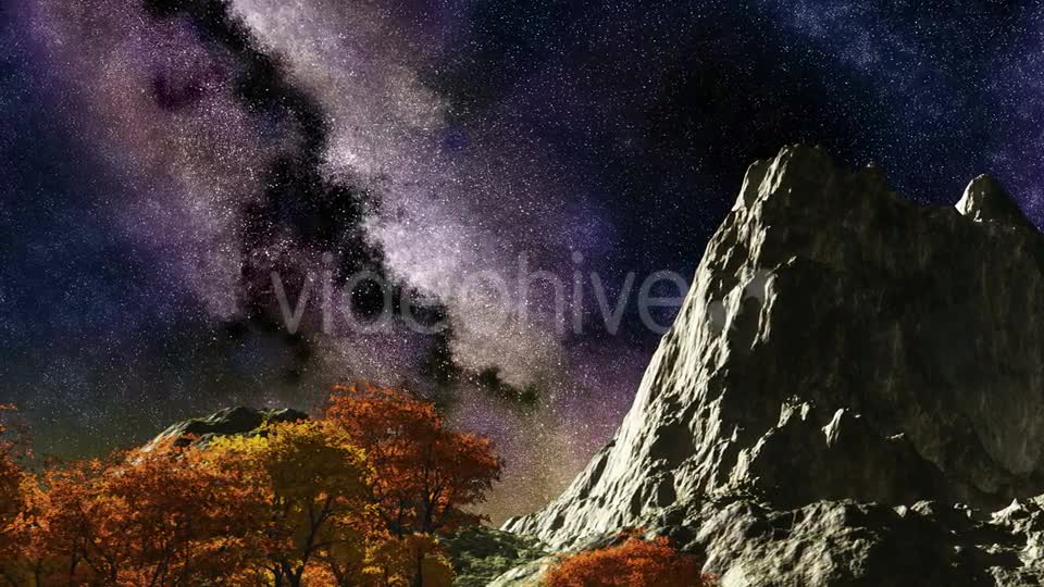 Time Lapse Of Night Sky Stars 2 Videohive 15784509 Motion Graphics Image 6