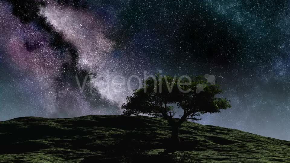 Time Lapse Of Night Sky Stars 4 Videohive 15784516 Motion Graphics Image 1