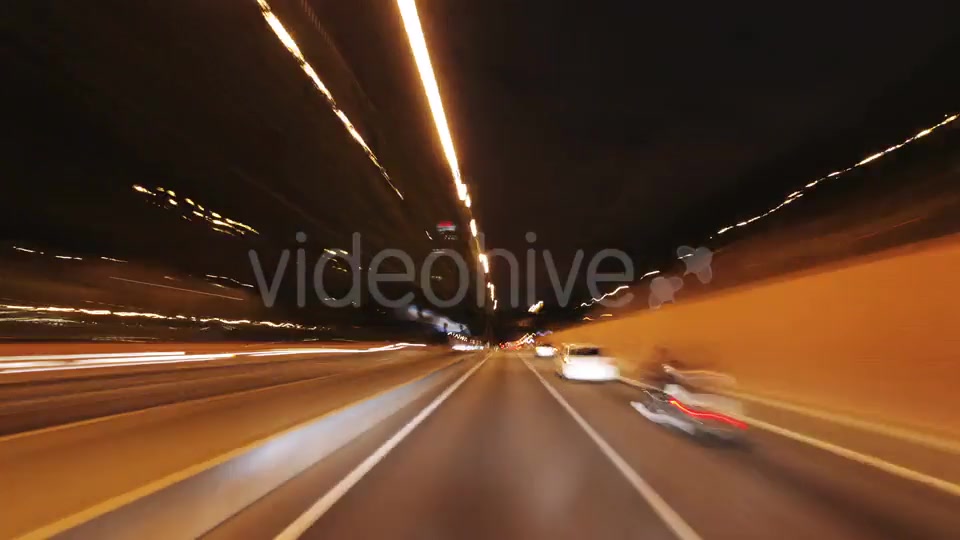 Timelapse Of Driving Around Barcelona At Night With The City Lights And Traffic 3  Videohive 10970771 Stock Footage Image 8