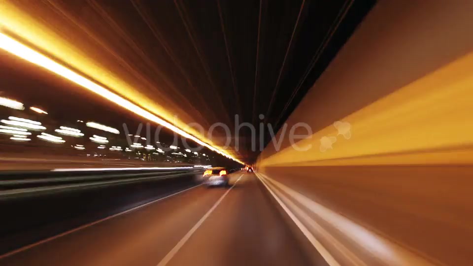 Timelapse Of Driving Around Barcelona At Night With The City Lights And Traffic 3  Videohive 10970771 Stock Footage Image 9