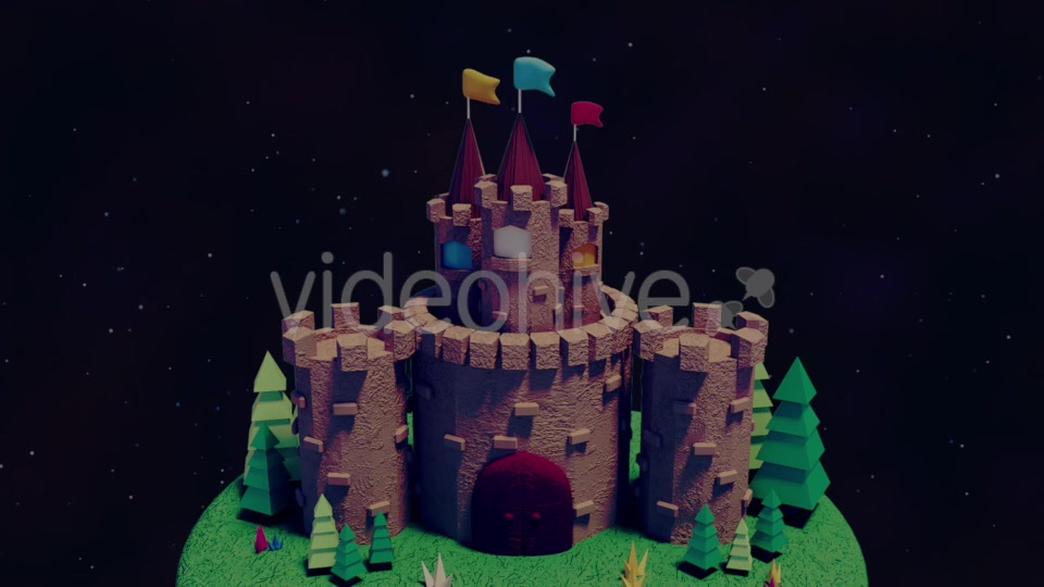 Toon Castle At Night Pack Videohive 20519545 Motion Graphics Image 11
