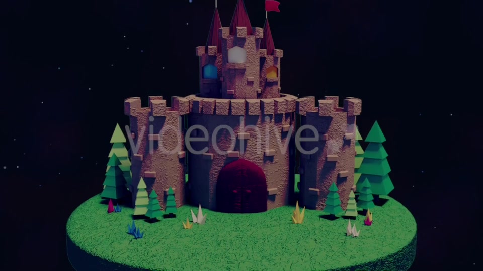 Toon Castle At Night Pack Videohive 20519545 Motion Graphics Image 3