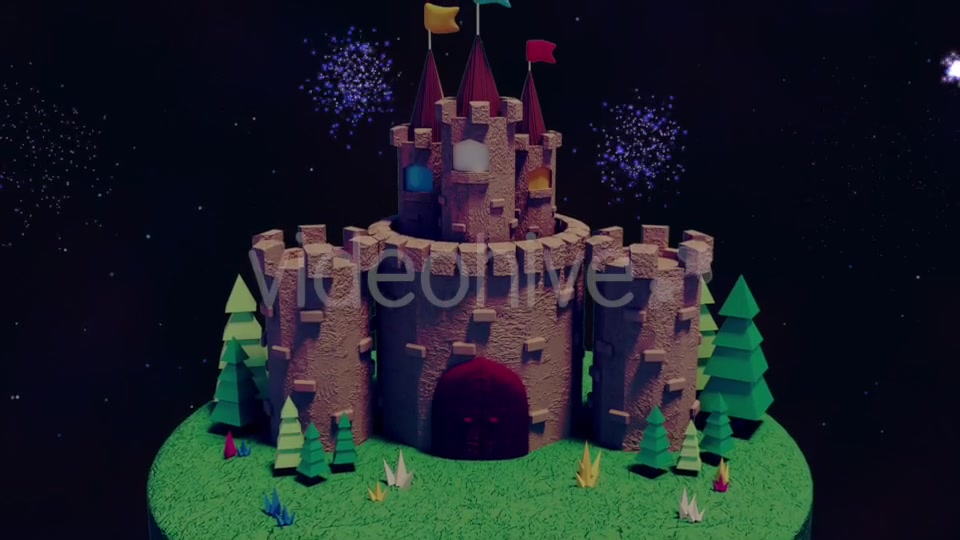 Toon Castle At Night Pack Videohive 20519545 Motion Graphics Image 4