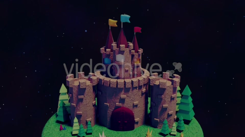 Toon Castle At Night Pack Videohive 20519545 Motion Graphics Image 5