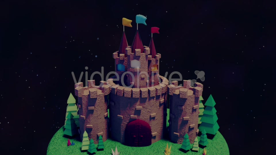 Toon Castle At Night Pack Videohive 20519545 Motion Graphics Image 7