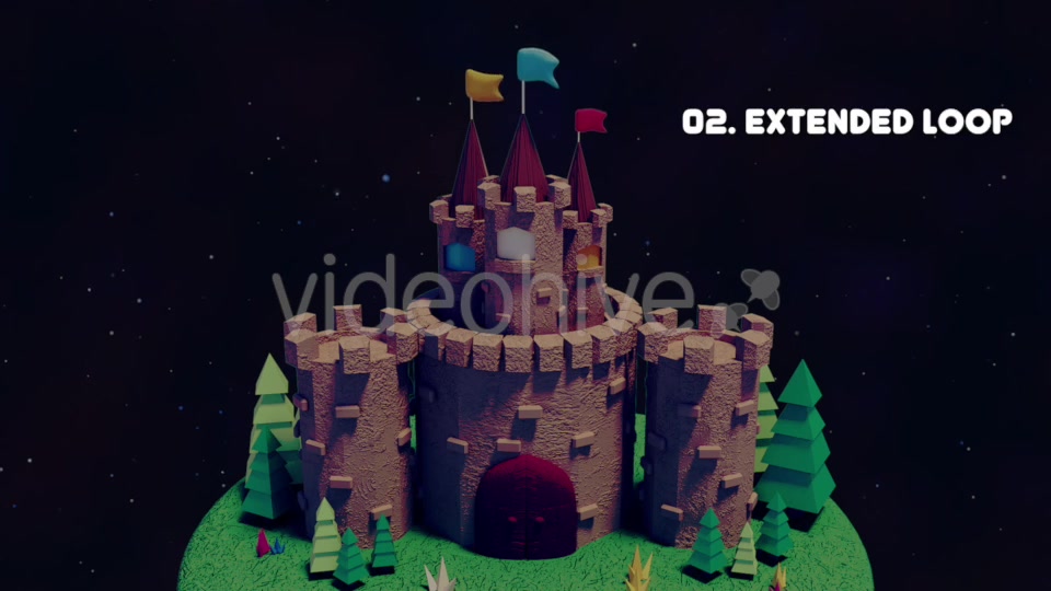 Toon Castle At Night Pack Videohive 20519545 Motion Graphics Image 8