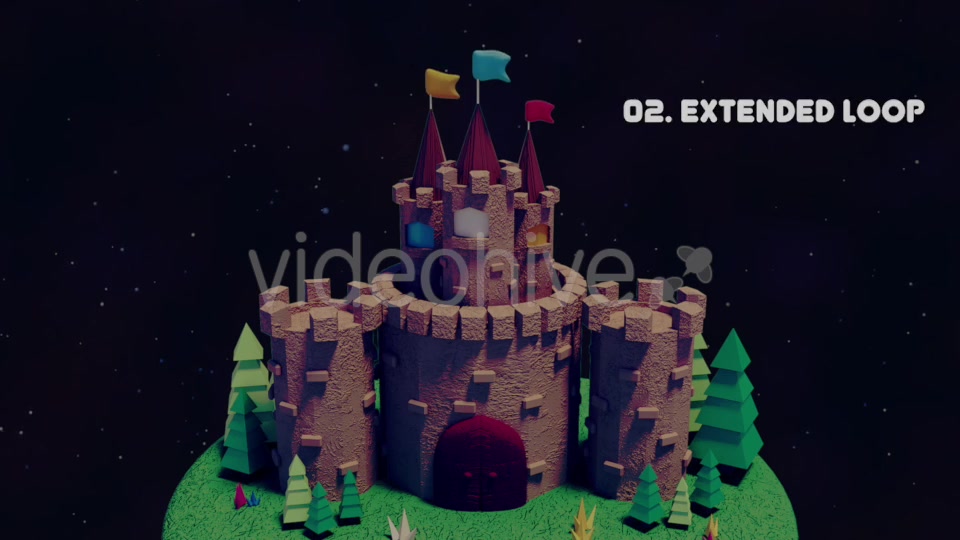 Toon Castle At Night Pack Videohive 20519545 Motion Graphics Image 9
