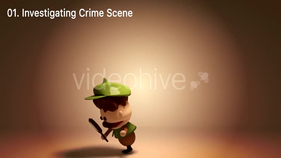 Toon Detective And Mystery Crime Scene Pack Videohive 16268141 Motion Graphics Image 2