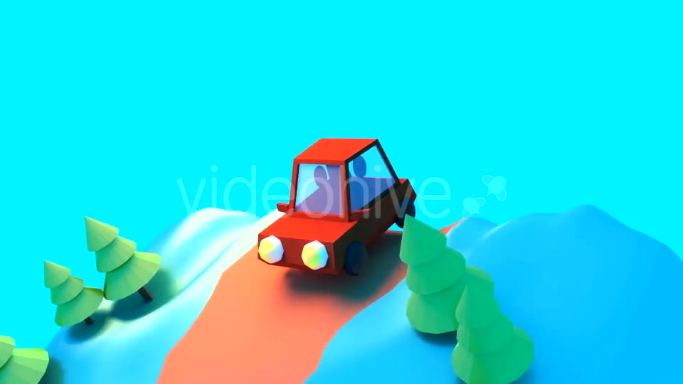 Toon Summer Vacation Road Trip Videohive 16191266 Motion Graphics Image 5