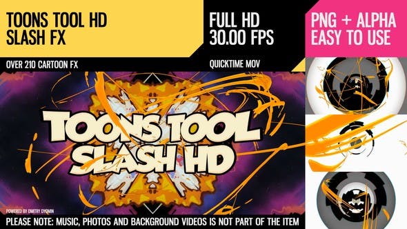 Toons Tool 4K (Slash FX) - Download 21100296 Videohive