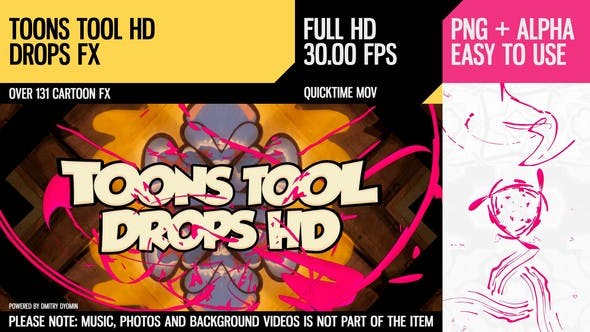 Toons Tool HD (Drops FX) - Download Videohive 21202451