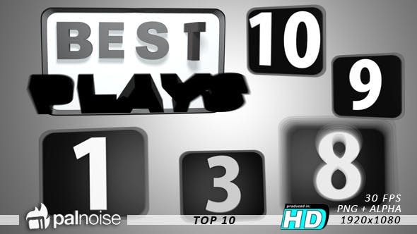 Top 10 Countdown - Download 8533932 Videohive