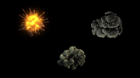 Top View Explosions Pack - Download Videohive 19413929