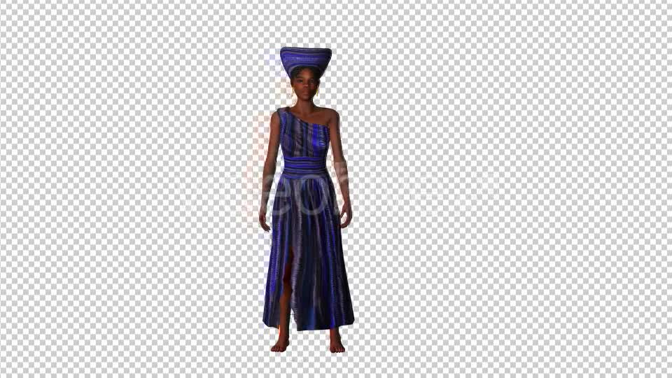 Traditional African Woman Videohive 19724259 Motion Graphics Image 7