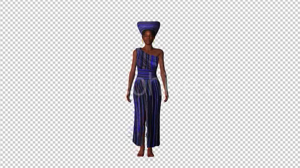 Traditional African Woman Videohive 19724259 Motion Graphics Image 8