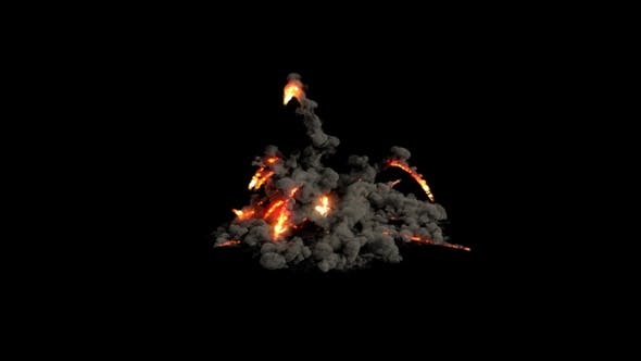 Trailed Explosion - Download 21773606 Videohive