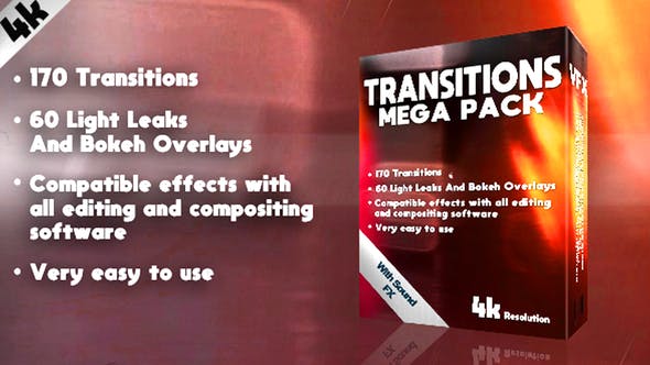 Transitions Mega Pack - Download 21588383 Videohive