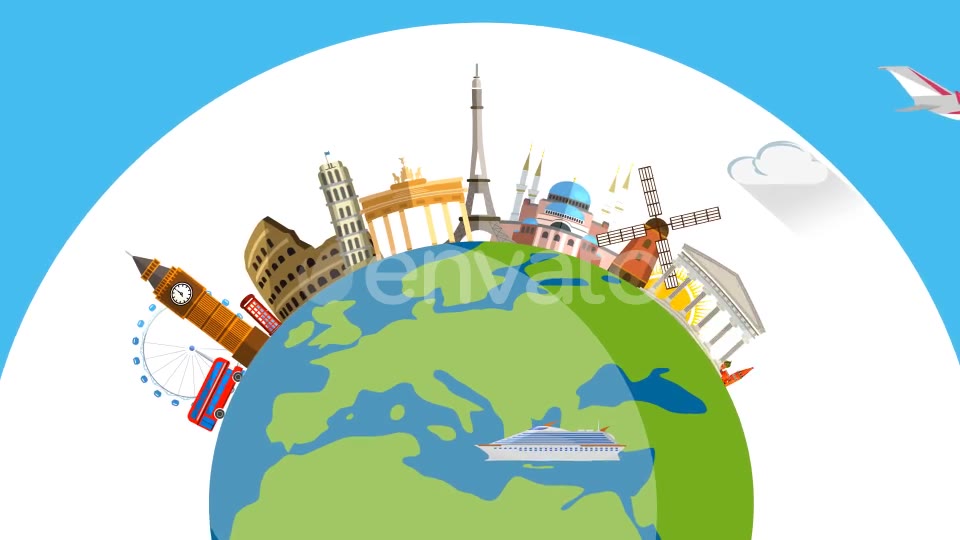 Travel Europe! Videohive 22502923 Motion Graphics Image 2