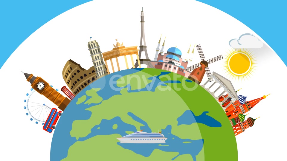 Travel Europe! Videohive 22502923 Motion Graphics Image 5