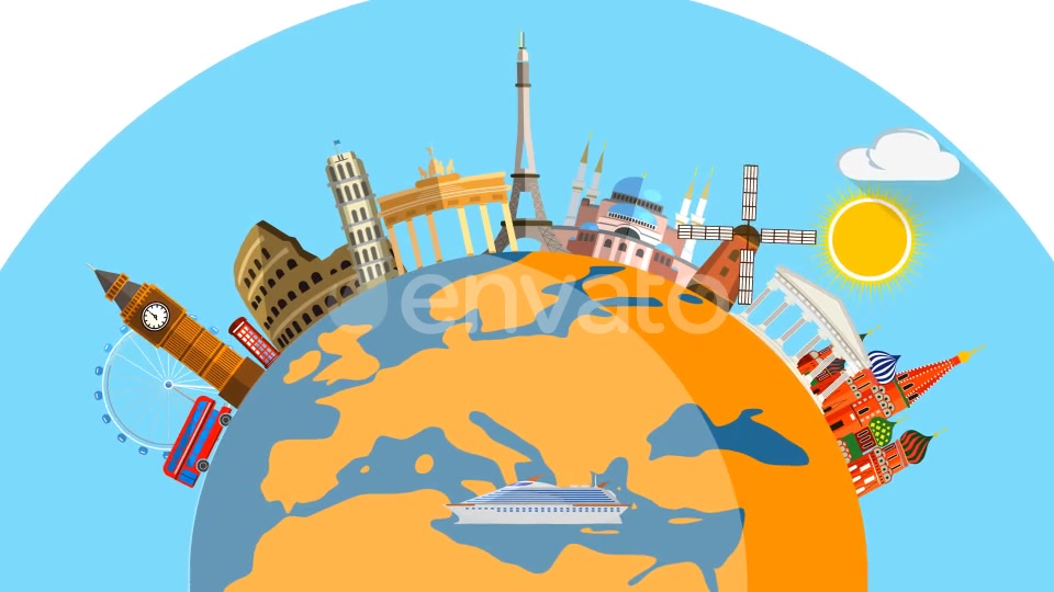 Travel Europe! Videohive 22502923 Motion Graphics Image 8