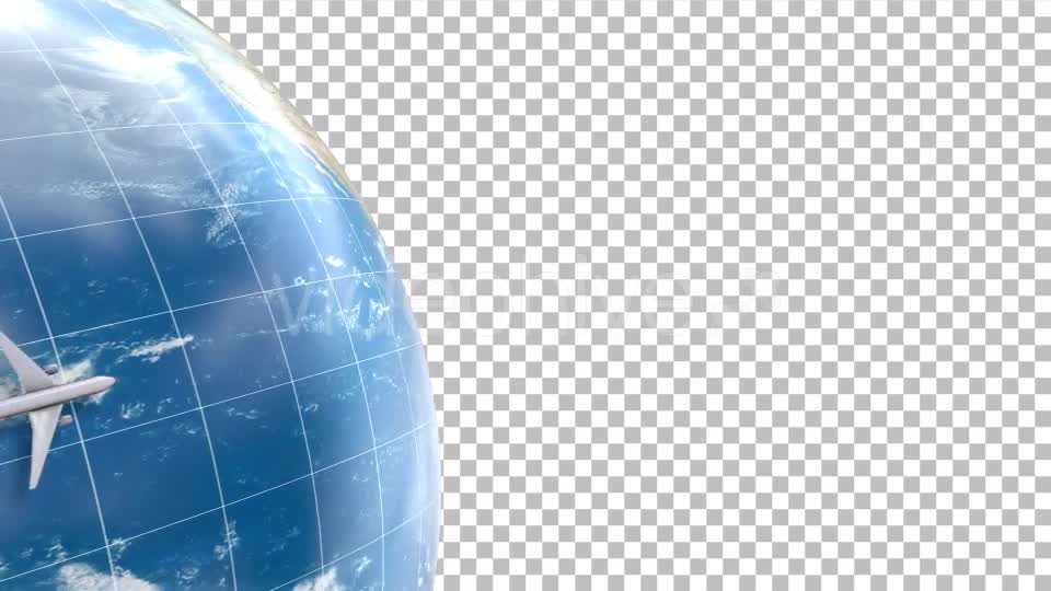 Travel Globe with Transparency Videohive 20599026 Motion Graphics Image 1