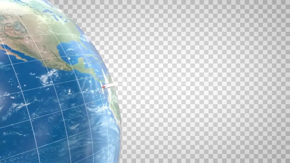 Travel Globe with Transparency Videohive 20599026 Motion Graphics Image 2