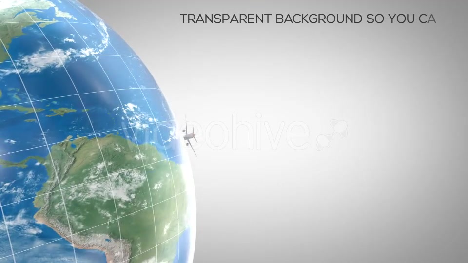 Travel Globe with Transparency Videohive 20599026 Motion Graphics Image 3
