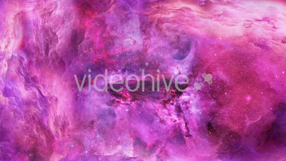 Travel Through Abstract Abstract Purple and Pink Nebulae in Space Videohive 21365790 Motion Graphics Image 2
