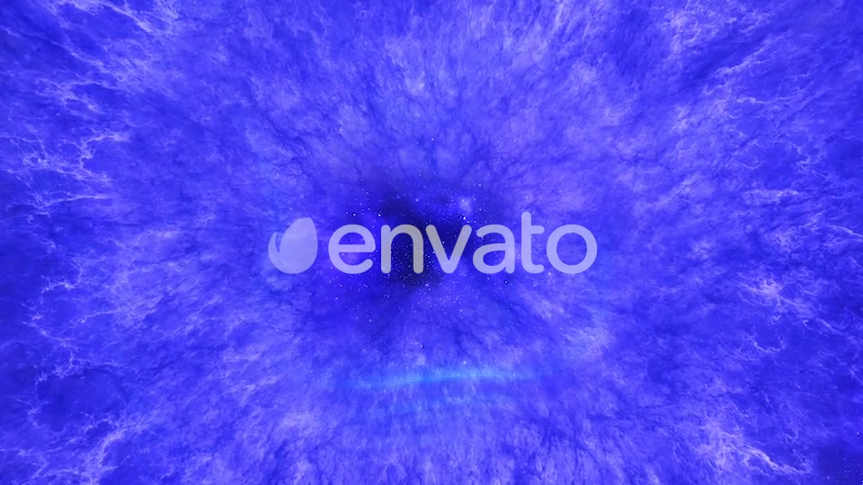 Travel Through Abstract Blue Space Nebula to Bright Energy Waves Videohive 21990794 Motion Graphics Image 4
