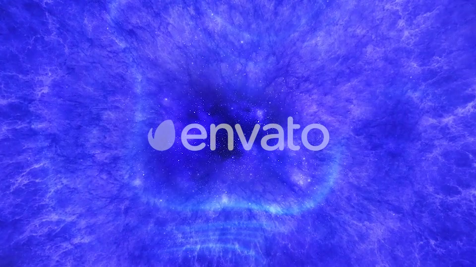 Travel Through Abstract Blue Space Nebula to Bright Energy Waves Videohive 21990794 Motion Graphics Image 5