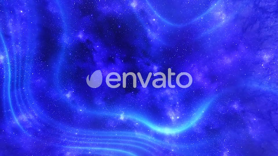 Travel Through Abstract Blue Space Nebula to Bright Energy Waves Videohive 21990794 Motion Graphics Image 7