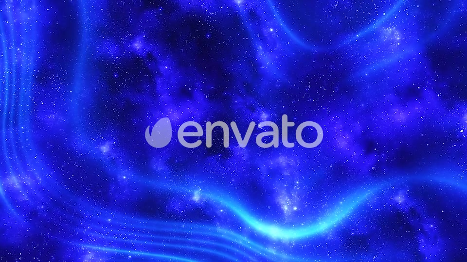 Travel Through Abstract Blue Space Nebula to Bright Energy Waves Videohive 21990794 Motion Graphics Image 8