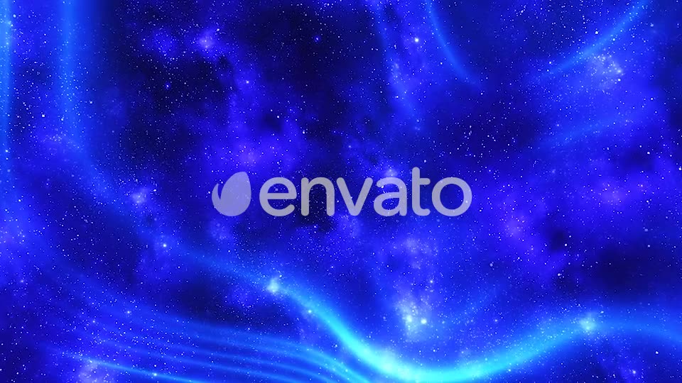 Travel Through Abstract Blue Space Nebula to Bright Energy Waves Videohive 21990794 Motion Graphics Image 9
