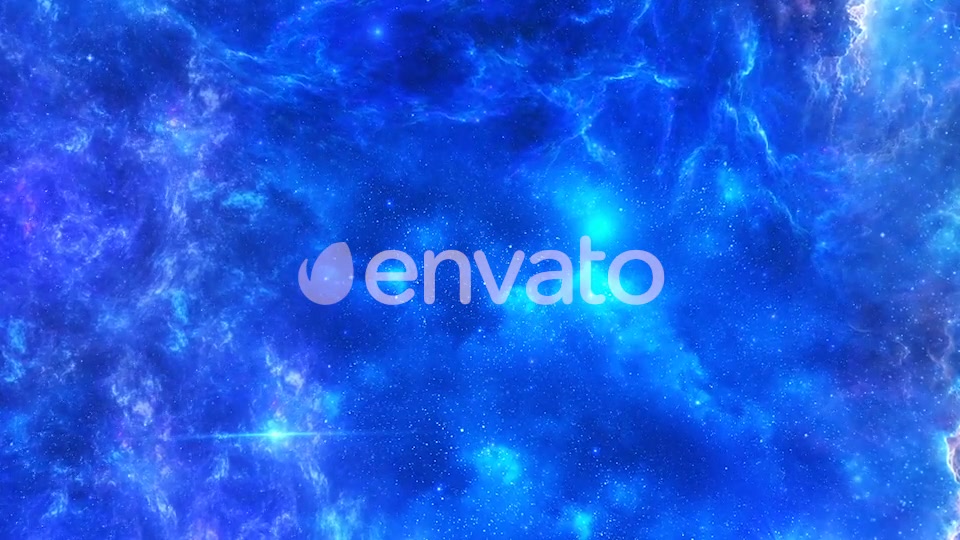Travel Through Abstract Blue Space Nebula Videohive 21896457 Motion Graphics Image 3