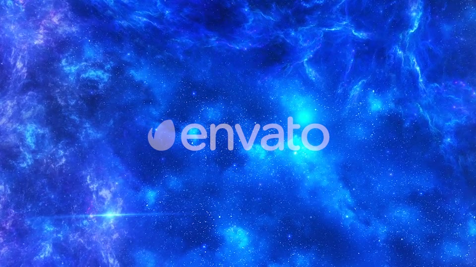 Travel Through Abstract Blue Space Nebula Videohive 21896457 Motion Graphics Image 4