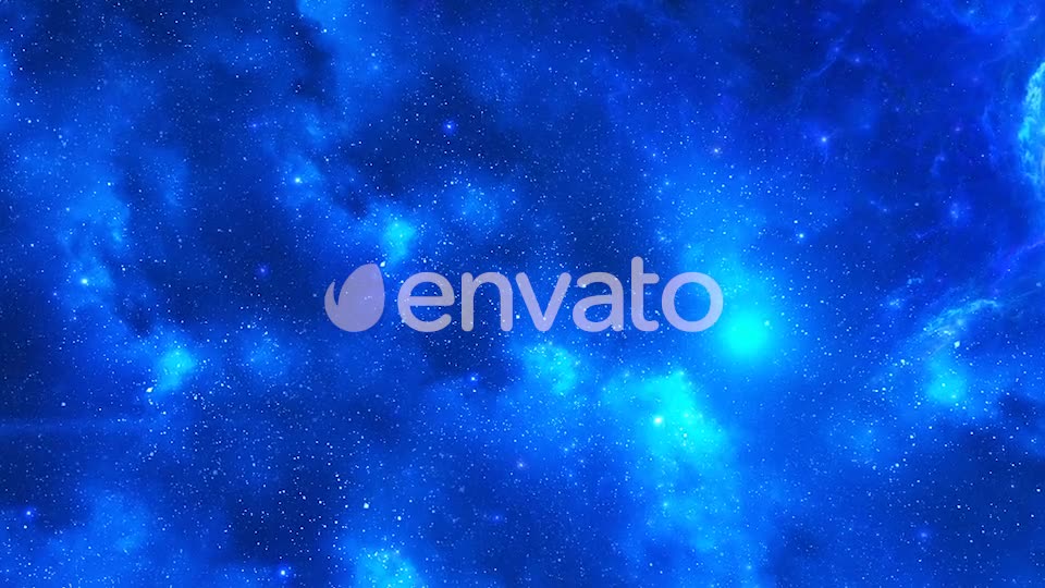 Travel Through Abstract Blue Space Nebula Videohive 21896457 Motion Graphics Image 8