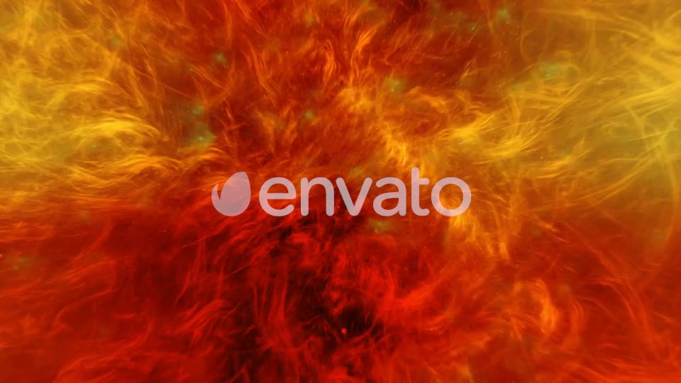 Travel Through Abstract Colorful Red and Yellow Space Nebula Videohive 22435441 Motion Graphics Image 1