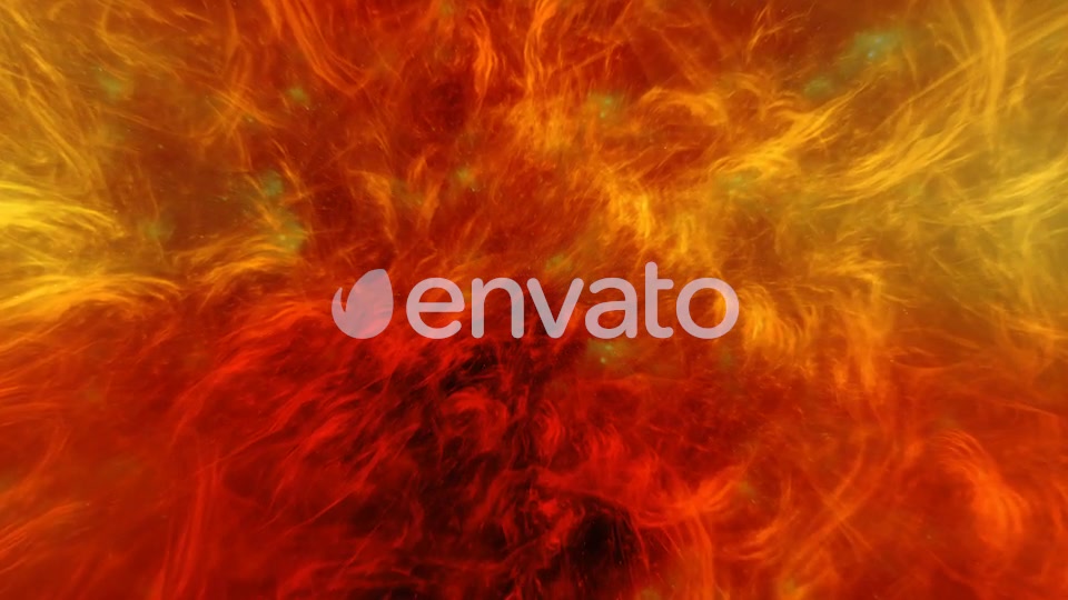Travel Through Abstract Colorful Red and Yellow Space Nebula Videohive 22435441 Motion Graphics Image 3