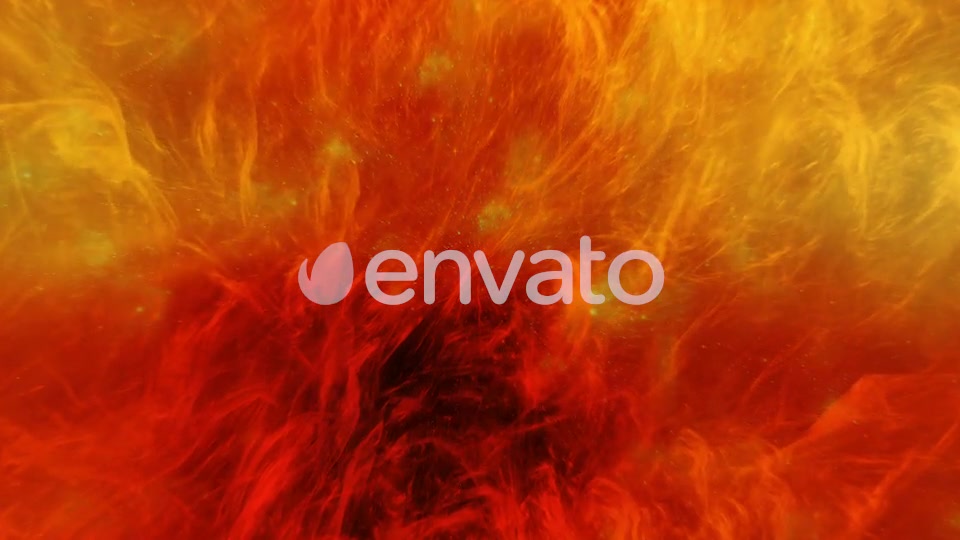 Travel Through Abstract Colorful Red and Yellow Space Nebula Videohive 22435441 Motion Graphics Image 9