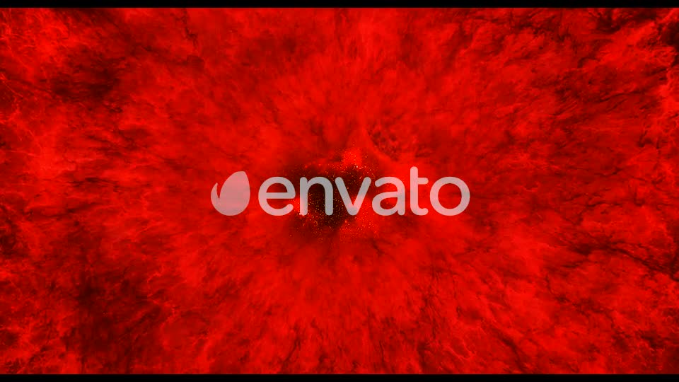 Travel Through Abstract Red Space Nebula to Big Star Videohive 21896336 Motion Graphics Image 1