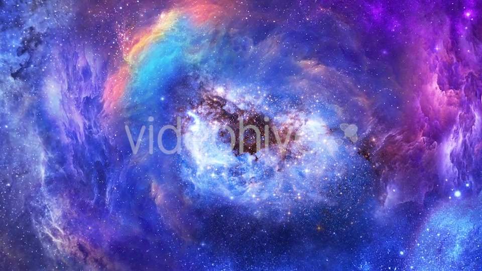 Travel Through Abstract Space Nebulae with Planets and Energy Flare Videohive 21411019 Motion Graphics Image 4