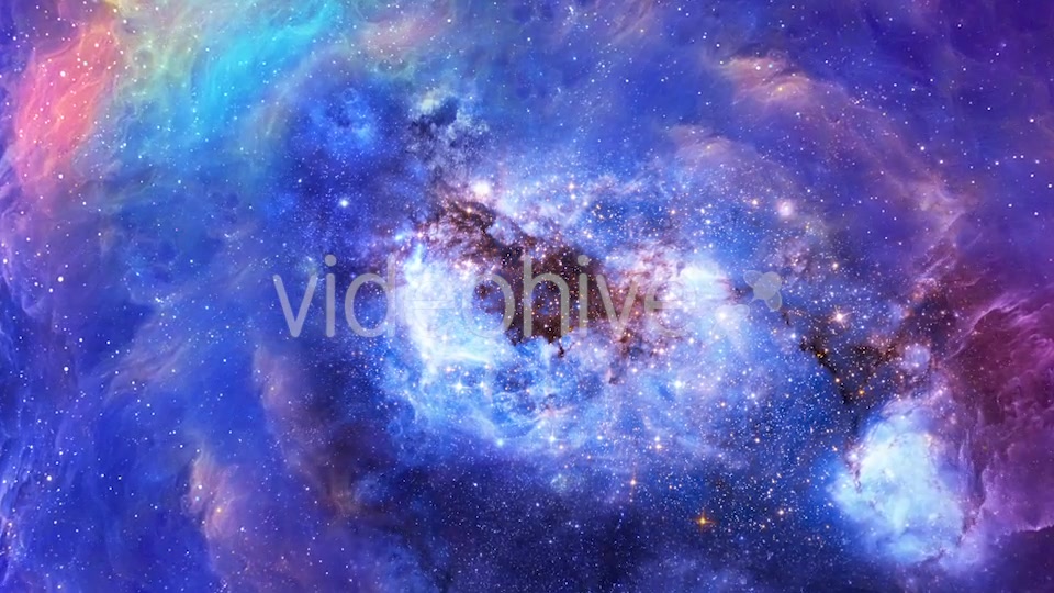 Travel Through Abstract Space Nebulae with Planets and Energy Flare Videohive 21411019 Motion Graphics Image 5