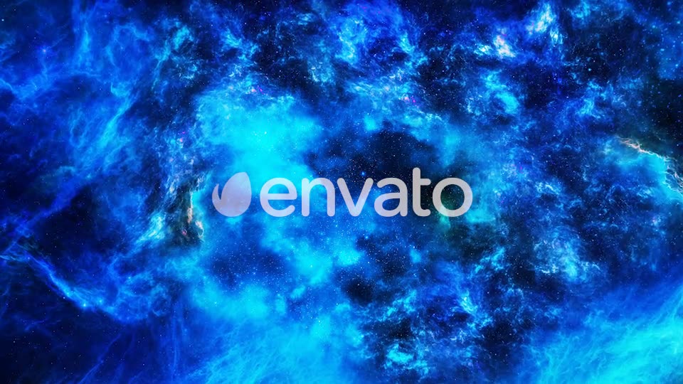 Travel Through Colorful Blue Nebula in Deep Space Videohive 23308012 Motion Graphics Image 2