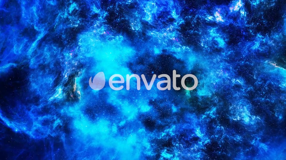 Travel Through Colorful Blue Nebula in Deep Space Videohive 23308012 Motion Graphics Image 3