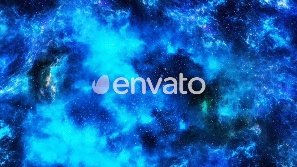 Travel Through Colorful Blue Nebula in Deep Space Videohive 23308012 Motion Graphics Image 7