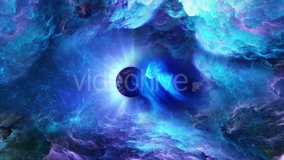 Travel Through Space Nebulae to the Planet Videohive 20809778 Motion Graphics Image 4