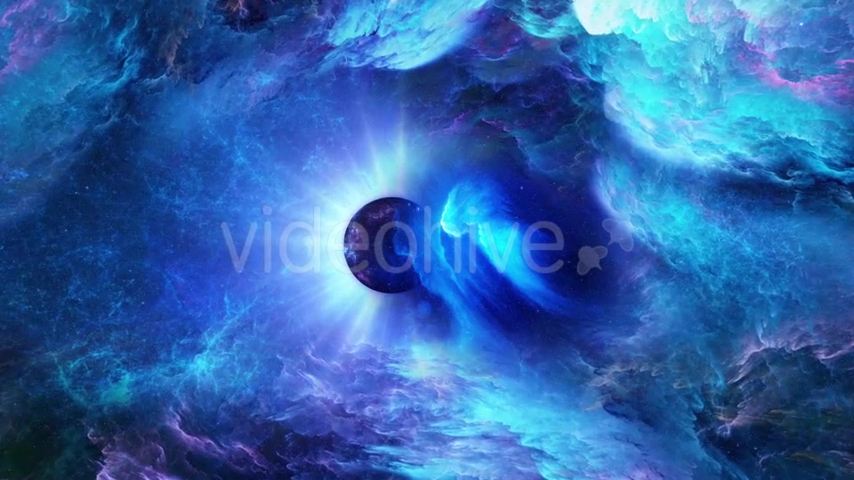 Travel Through Space Nebulae to the Planet Videohive 20809778 Motion Graphics Image 5
